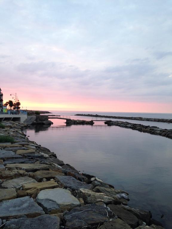 Ferienwohnung Kambusa - Mono Fronte Mare Santo Stefano al Mare Exterior foto